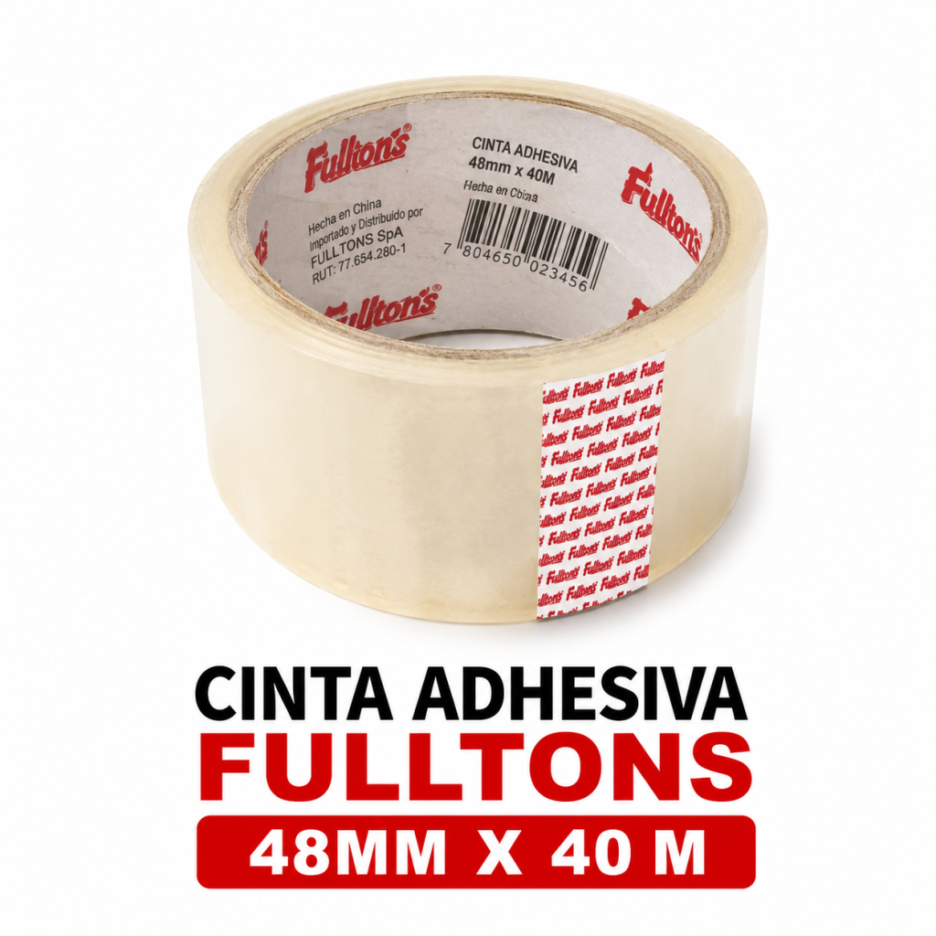 Cinta Adhesiva Fulltons 48mm X 40 M