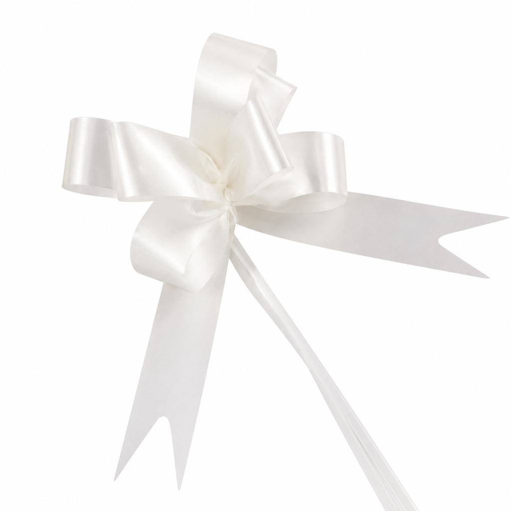Cinta de Regalo Blanco
