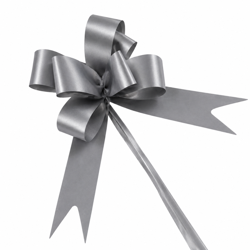Cinta de Regalo Gris