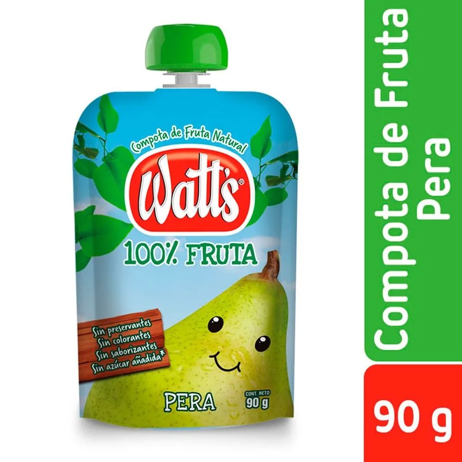 Compota Watts Pera 90 G