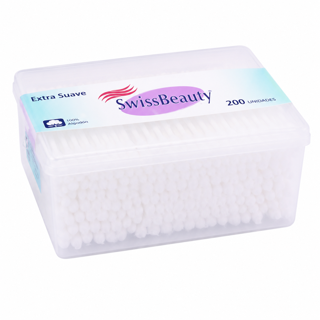 Cotones Swiss Beauty 200 un