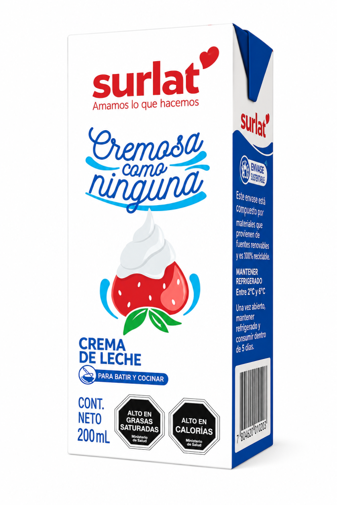 Crema de Leche Nestle Surlat 200 ML