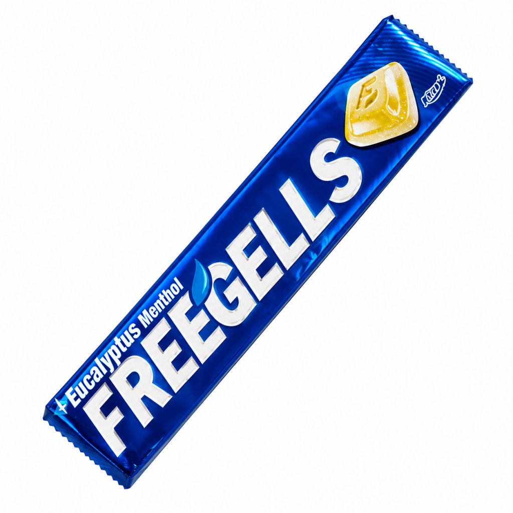 Caramelo Freegells Eucaliptus Menthol