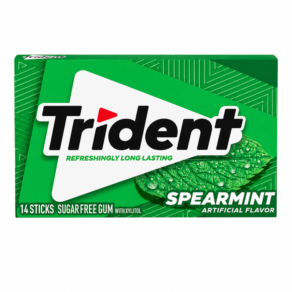 Chicle Trident Spearmint