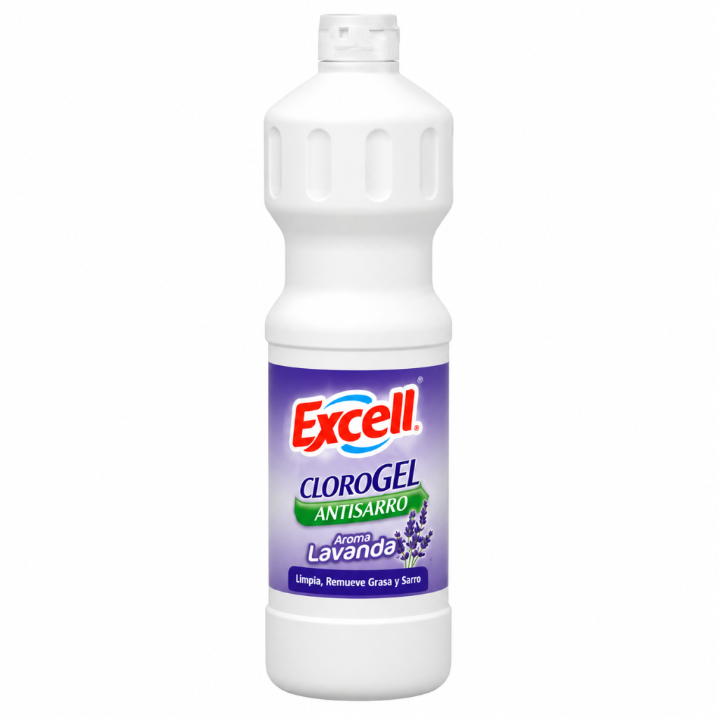 Cloro Gel Antisarro Excell Lavanda 900 ML