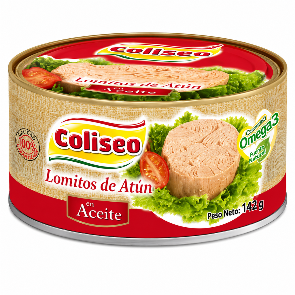 Conserva Atun Coliseo Lomitos de en Aceite 142 G