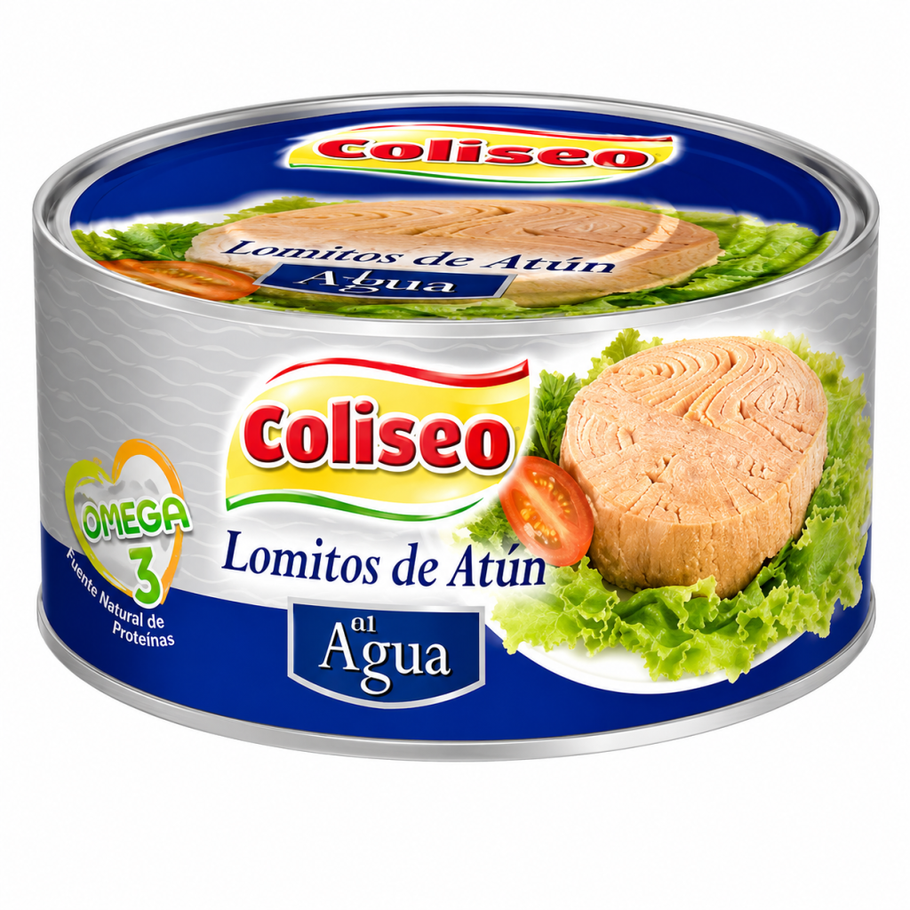 Conserva Atun Coliseo Lomitos de en Agua 142 G