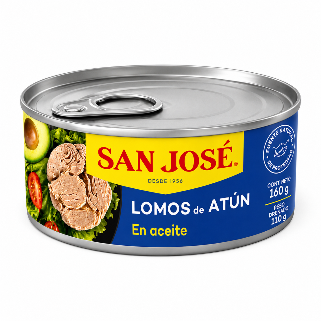 Conserva Atun San Jose Lomos de en Aceite 160 G