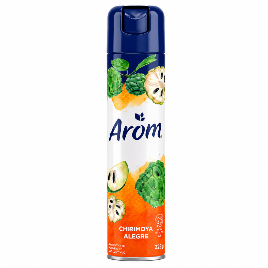 Desodorante Ambiental Arom Chirimoya Alegre 225 G