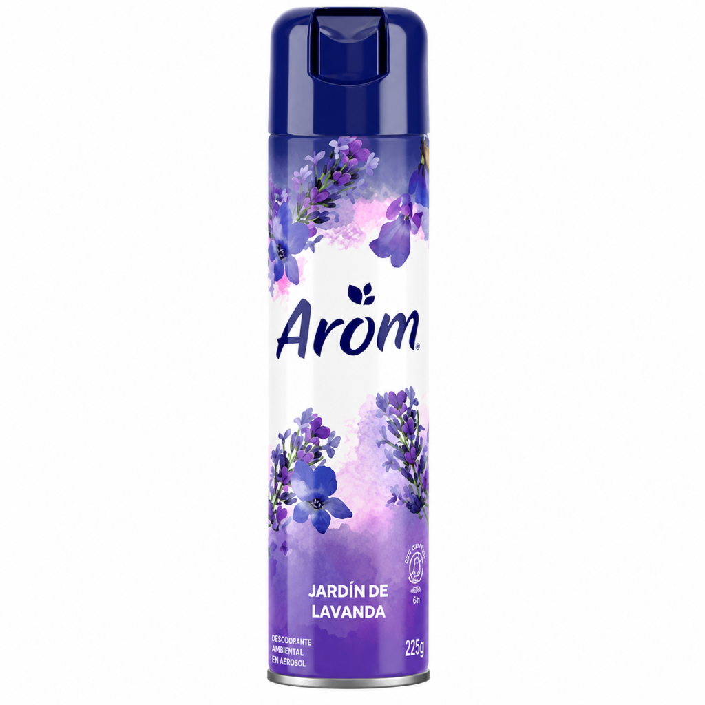 Desodorante Ambiental Arom Jardin de Lavanda 225 G