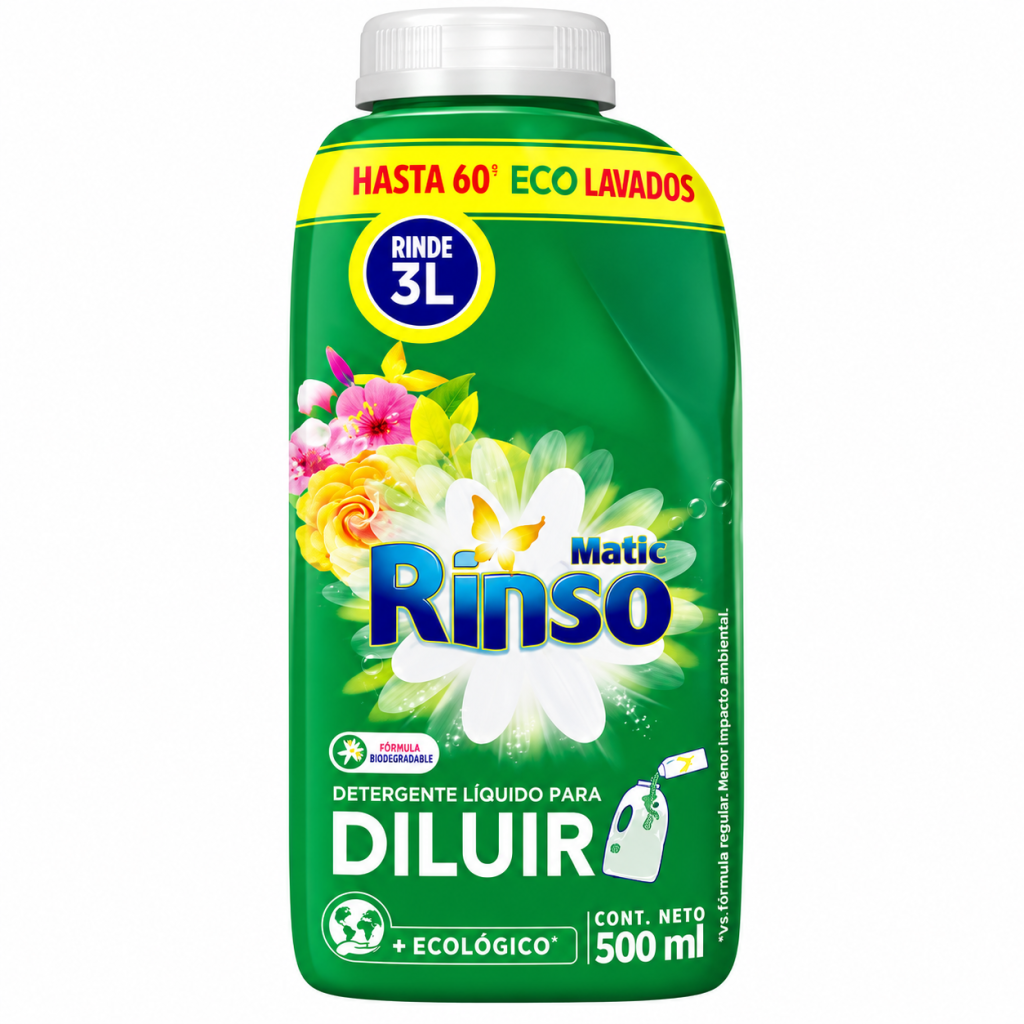 Detergente Rinso para Diluir 500 ML