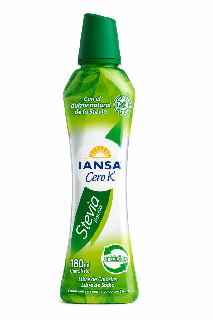Endulzante Estevia + Sucralosa Iansa 180 ML