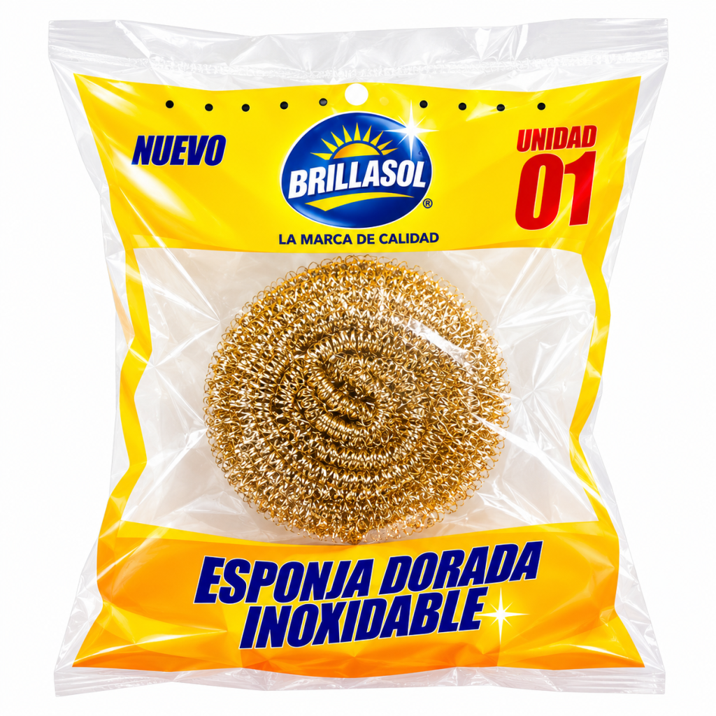 Esponja Brilla Sol Antibacterial