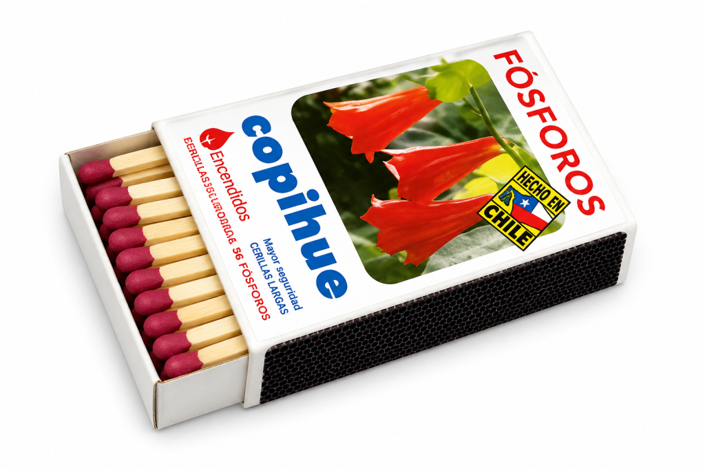 Fosforos Copihue Individual