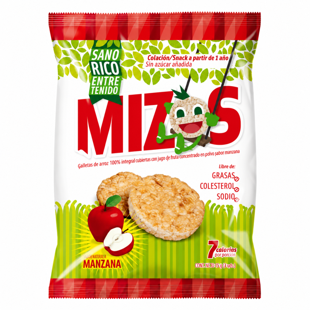 Galleta Arroz Manzana