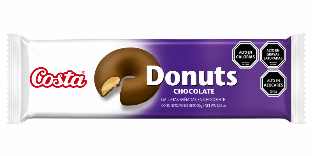 Galleta Donuts Costa Chocolate Leche 100 G