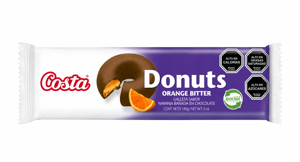 Galleta Donuts Costa Orange Bitter 100 G