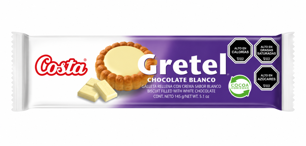 Galleta Gretel Costa Chocolate Blanco 85 G