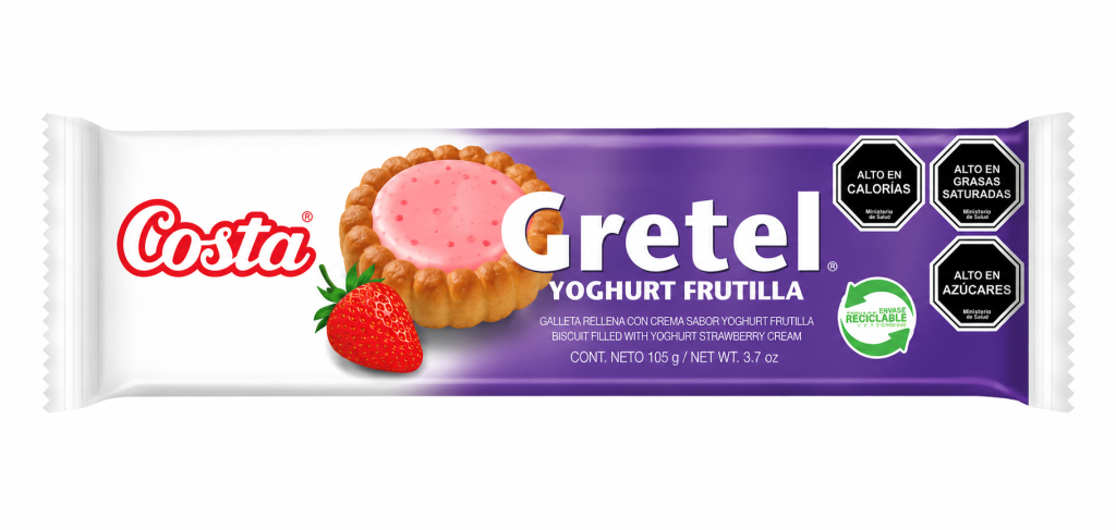 Galleta Gretel Costa Frutilla 85 G
