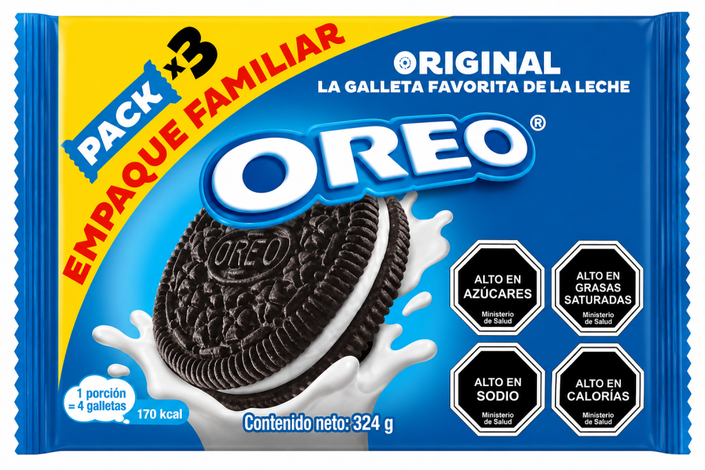 Galleta Oreo Pack Familiar 3 un