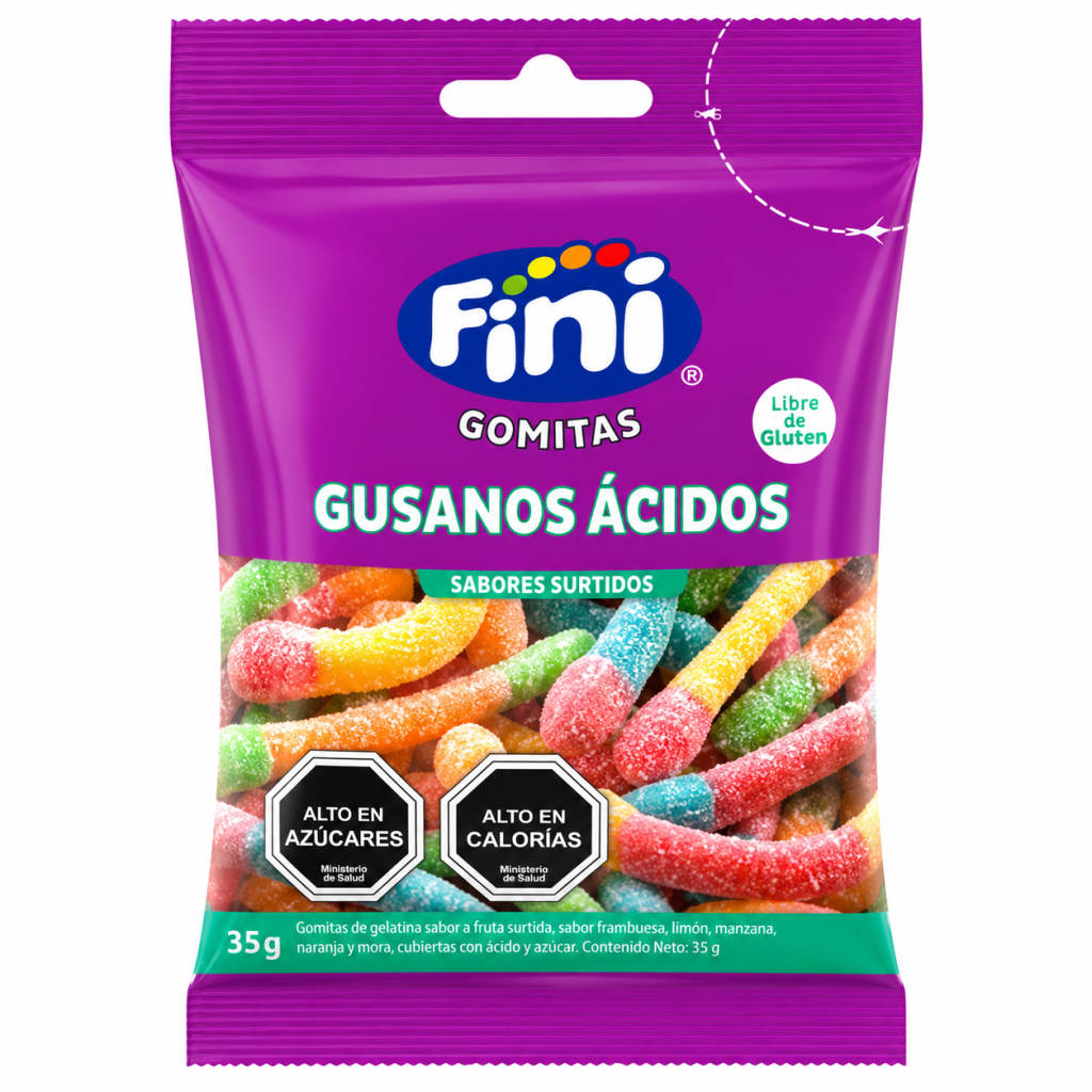 Gusanos Acidos 35 G
