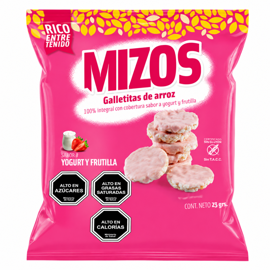 Galleta Mizos Yogur y Frutilla