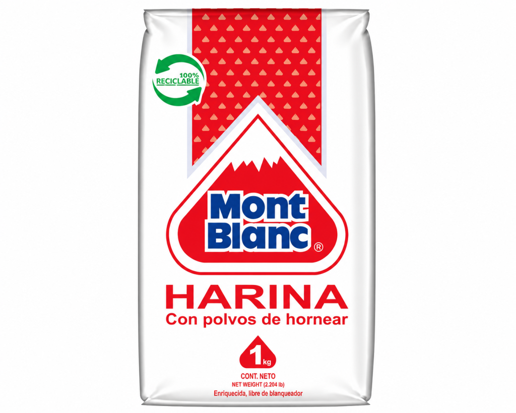Harina Montecarlo Mont Blanc con Polvos 1 Kg