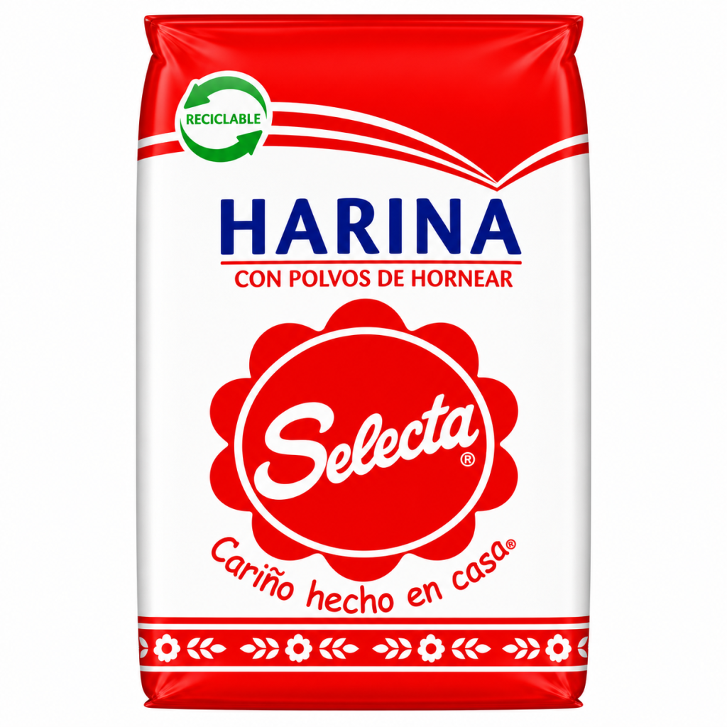 Harina Selecta con Polvos 1 Kg