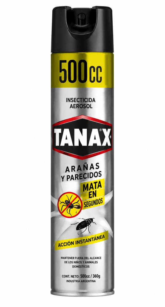 Insecticida Tanax Aranas y Baratas Efecto Prolongado 500 ML