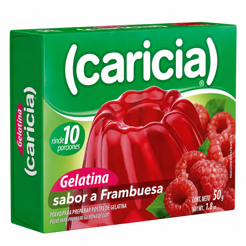 Jalea Caricia Frambuesa 50 G