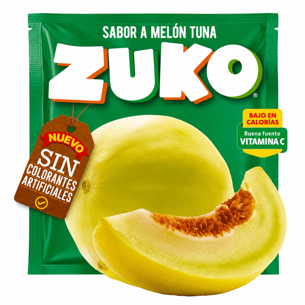 Jugo en Polvo Zuko Melon Tuna