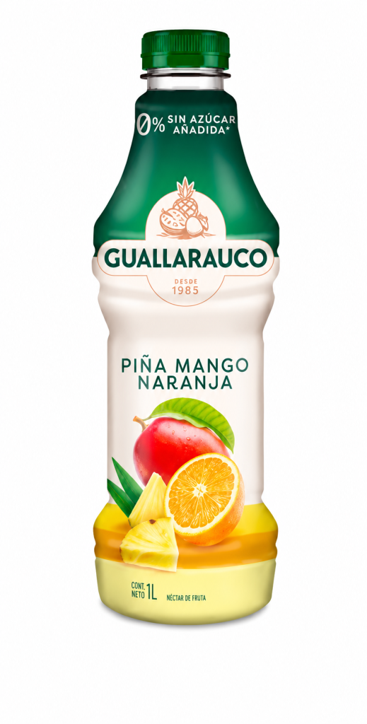 Jugo Guallarauco Mango Pina Naranja 1 L