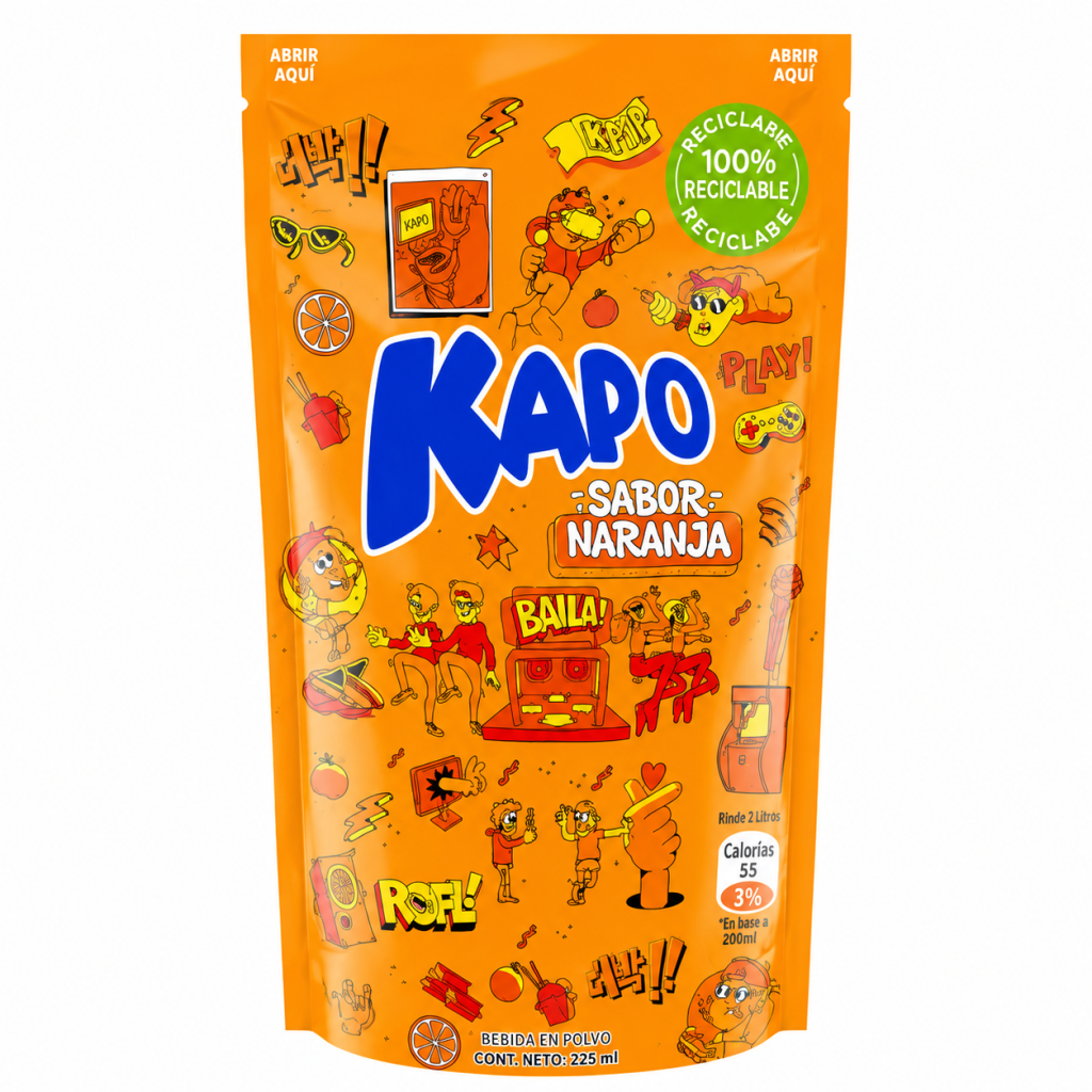Jugo Kapo Naranja 252 ML