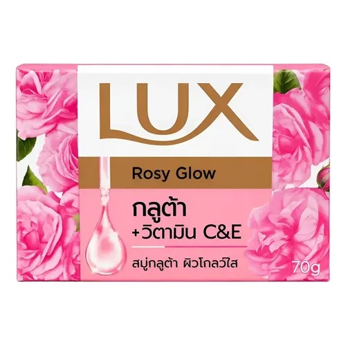 Jabon Lux Glow Rosy 70 G