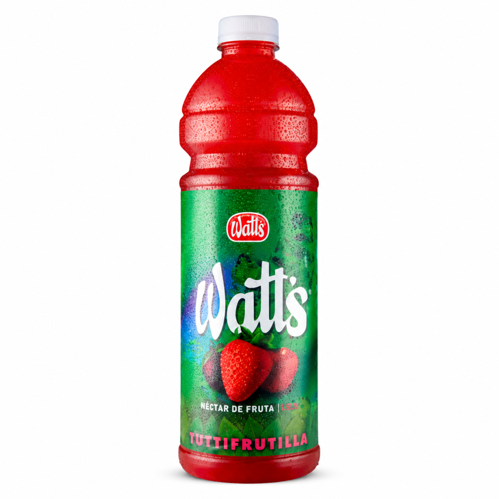 Jugo Watts Tutti Frutilla 1,5 L