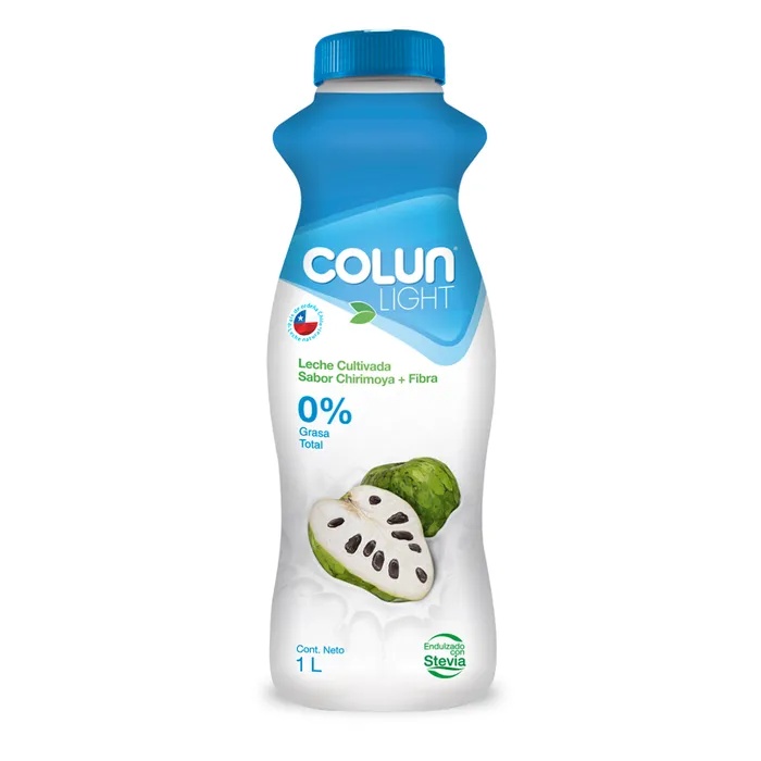 Leche Cultivada Light Fibra Colun Chirimoya 1 L