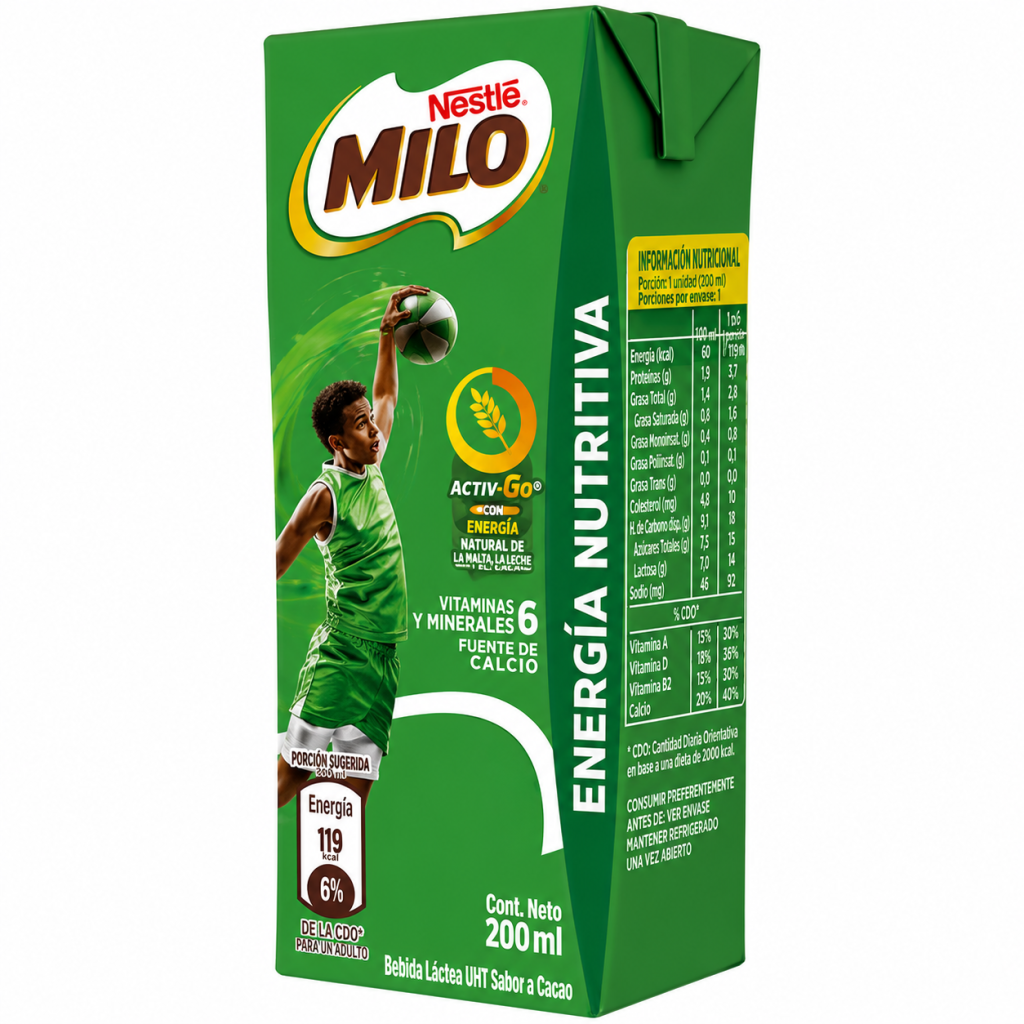 Leche Nestle Milo 200 ML
