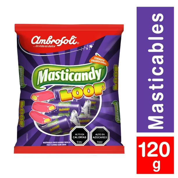 Caramelo Masticandy Loop Ambrosoli 120 G