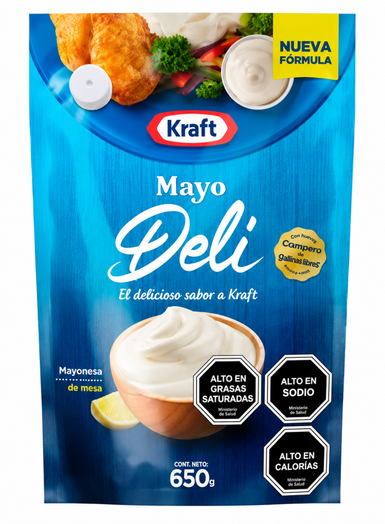 Mayonesa Kraft Deli 650 G