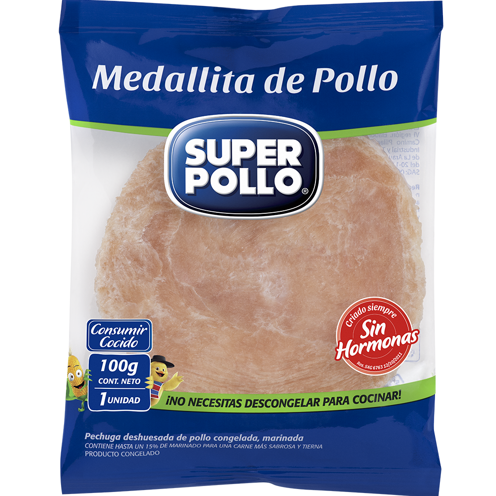 Medallita de Pollo 100 G