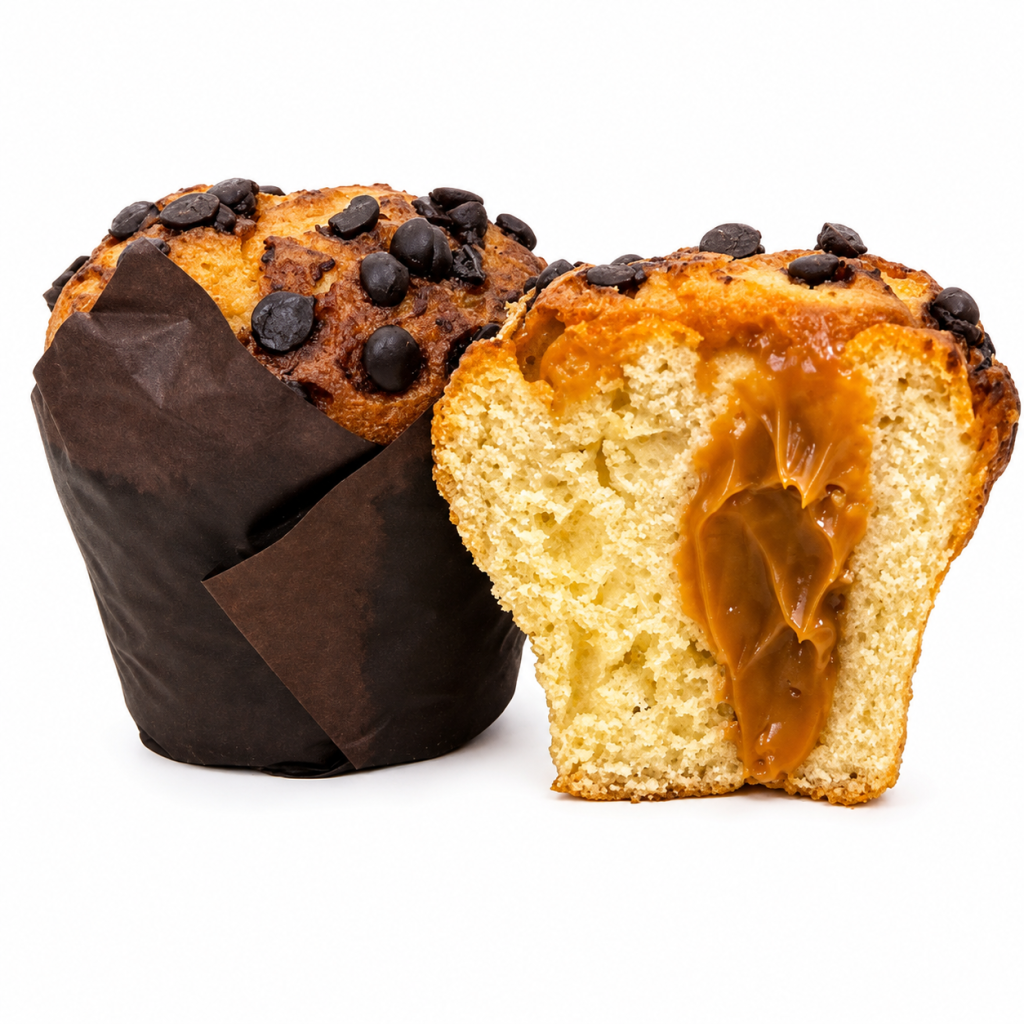Muffin Choco Rrelleno Manjar