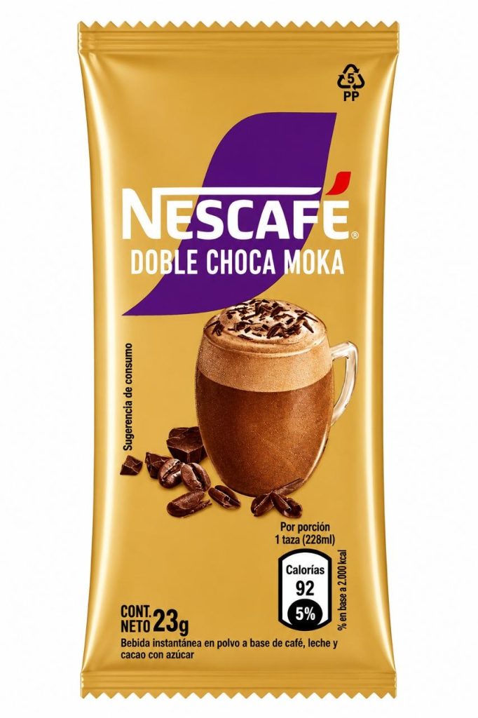 Cafe Nescafe sobre Doble Choca Moka 23 G