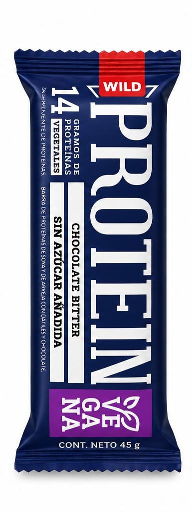 Barra Protein Wild Foods Choco Bitter 45 G