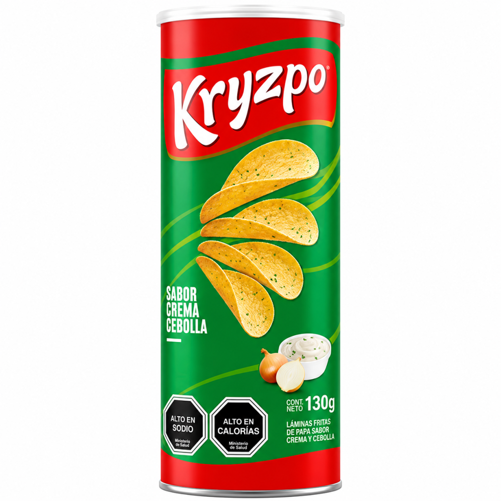 Papas Fritas Kryspo Crema Cebolla 130 Gr