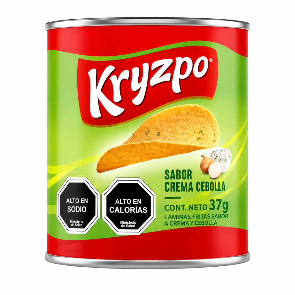 Papas Fritas Kryspo Crema Cebolla 37 Gr