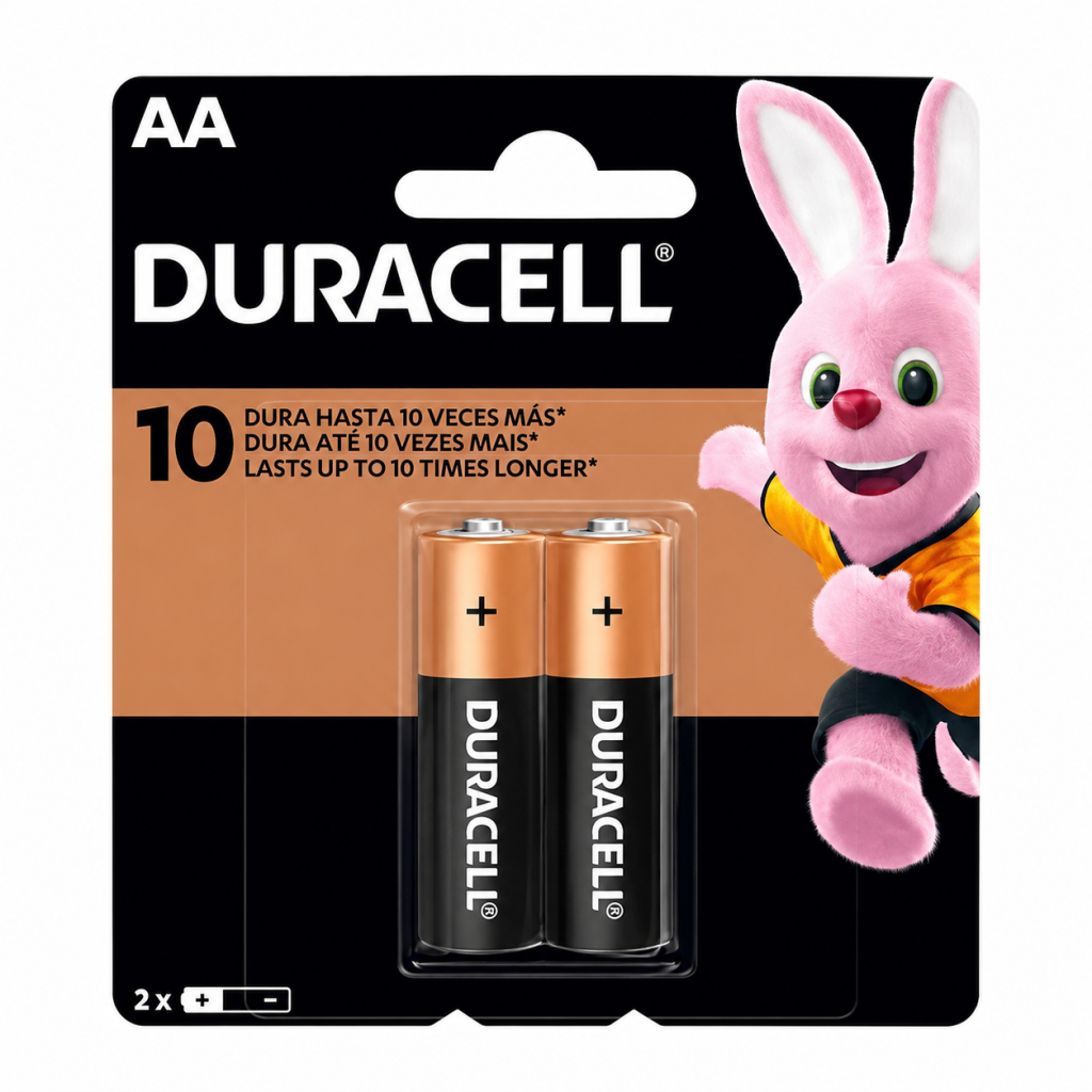 Pila Duracell Aa 2 un
