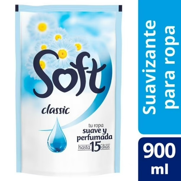 Suavizante Diluido Clasico Soft 900 ML