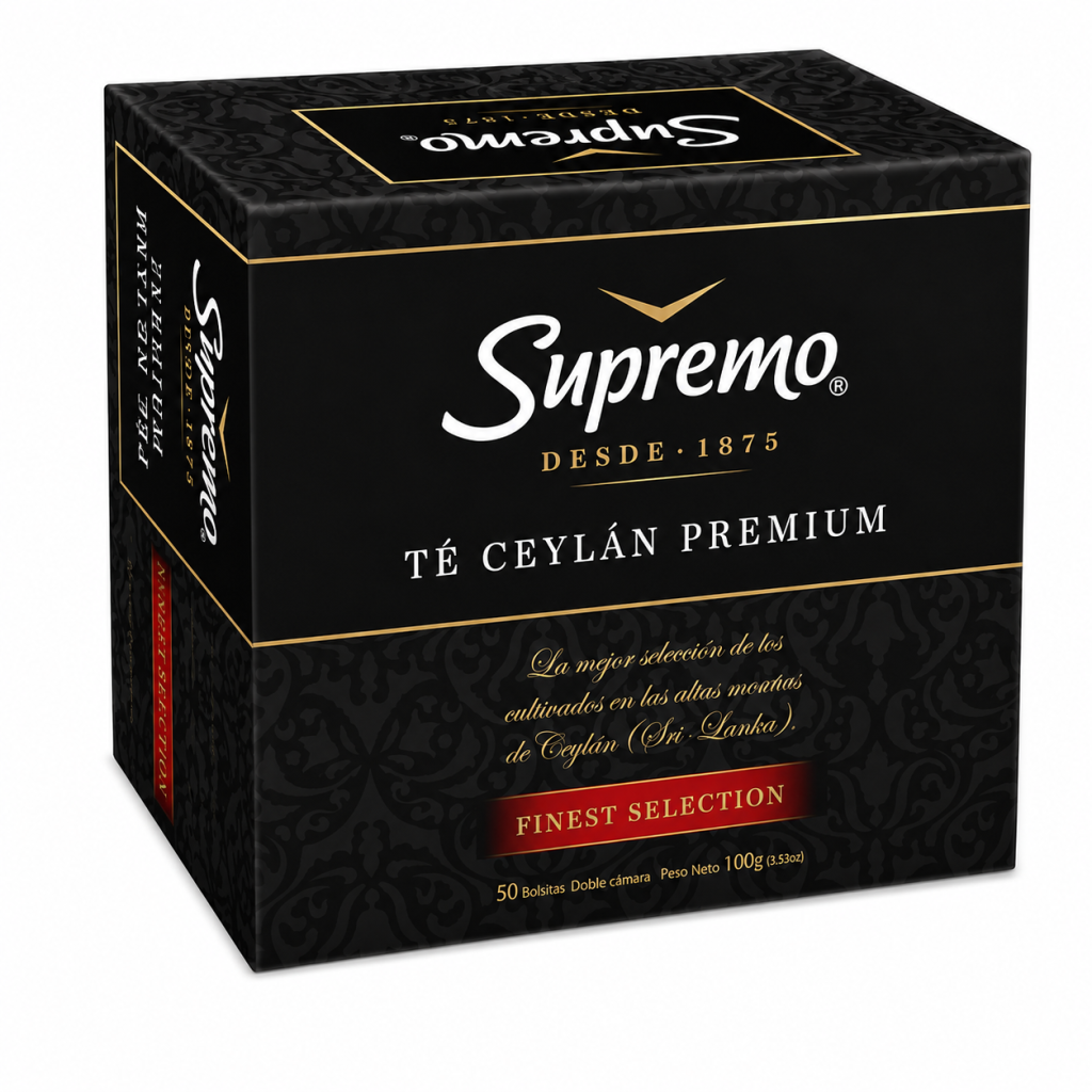 Te Supremo Ceylan Premium 50 Bolsitas 100 G