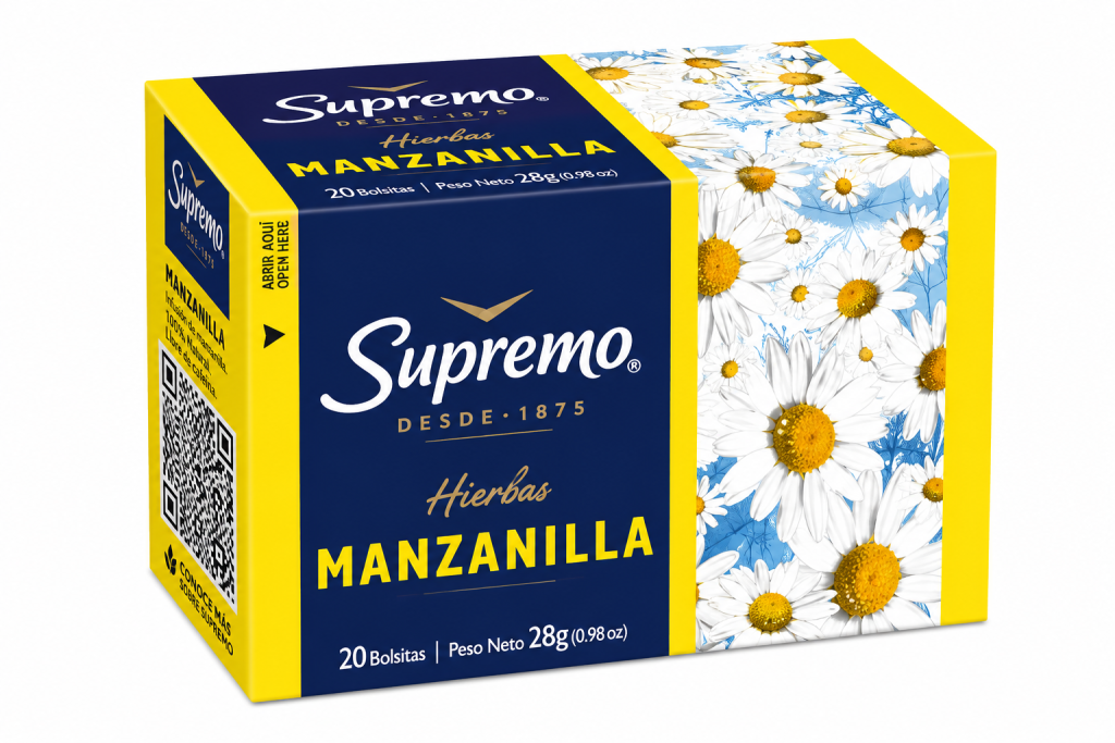 Te Supremo Manzanilla 20 Bolsitas G