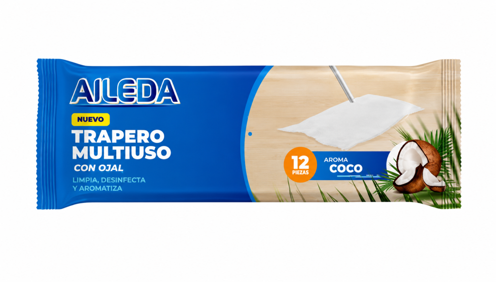 Trapero Aileda Multiuso Coco 12 Unidades